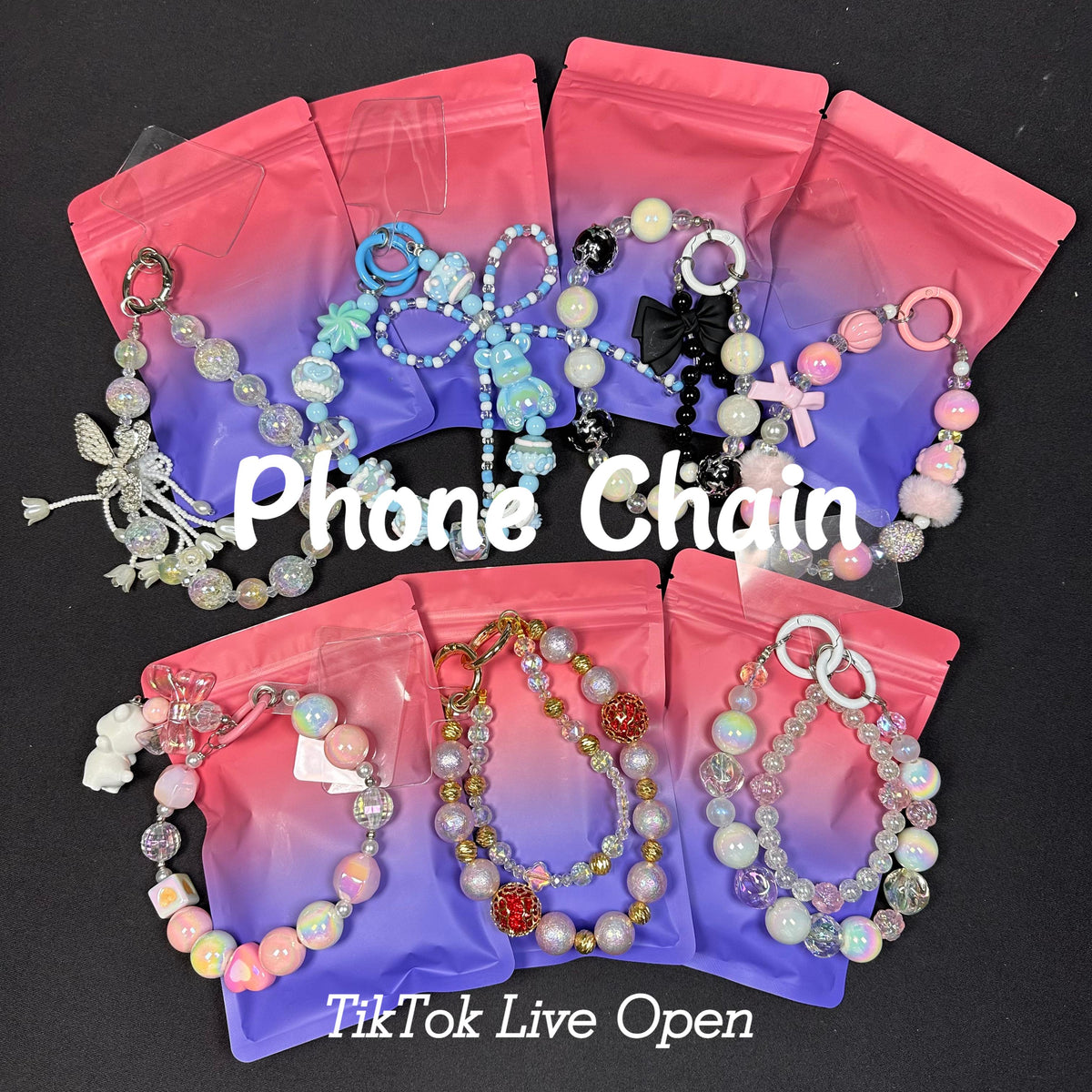 Phone Case Chain Lucky Bags - TikTok Live Opening