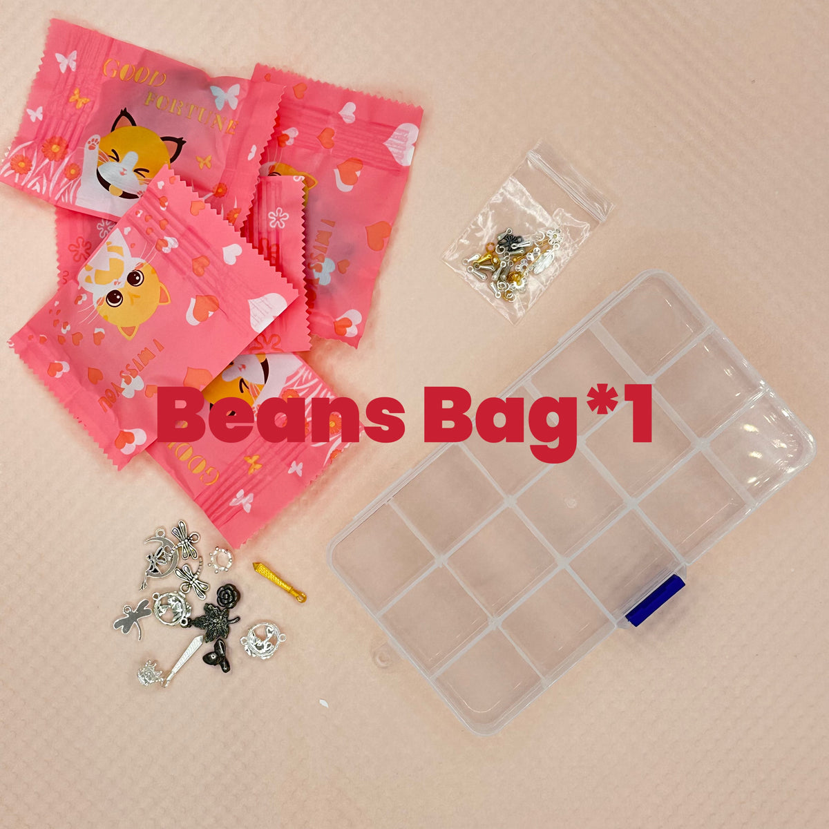 DIY Glass Beans Lucky Bags - TikTok Live Opening