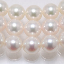 【Sea Water Lover】 Japanese Akaya(1 Sea Water Pure White Round Shape Pearl)