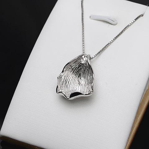 Shell Pendant 925 Sterling Silver Pearl Accessories 10-11mm (Pearls Not Included)