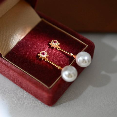 925 Sterling Silver Earring Accessories 12mm (Pearls Not Included)