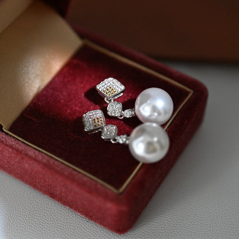 925 Sterling Silver Earring Accessories 10mm (Pearls Not Included)