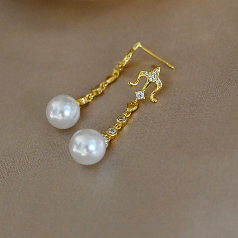 925 Sterling Silver Earring Accessories 8mm (Pearls Not Included)