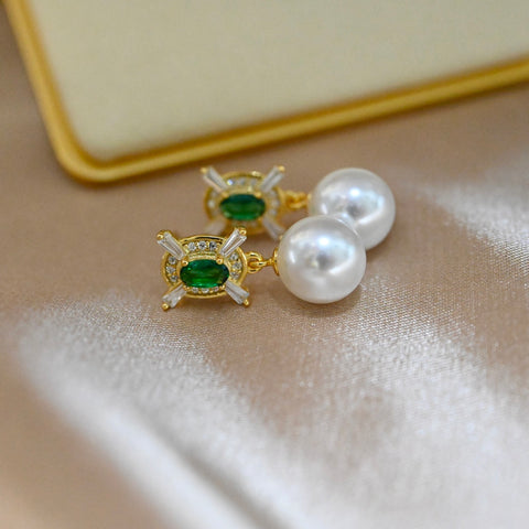 vintage Earrings 925 Sterling Silver Earring Accessories 10mm (Pearls Not Included)