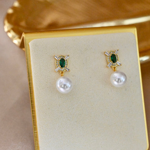 vintage Earrings 925 Sterling Silver Earring Accessories 10mm (Pearls Not Included)