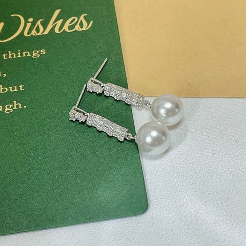 925 Sterling Silver Earring Accessories 10mm (Pearls Not Included)