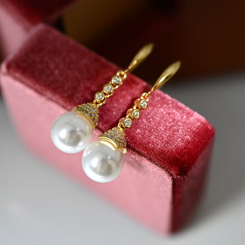 925 Sterling Silver Earring Accessories 8-10mm (Pearls Not Included)