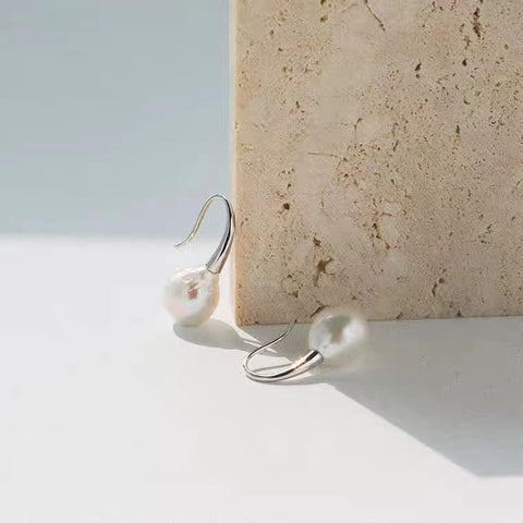 Hook 925 Sterling Silver Earring Accessories (Pearls Not Included)