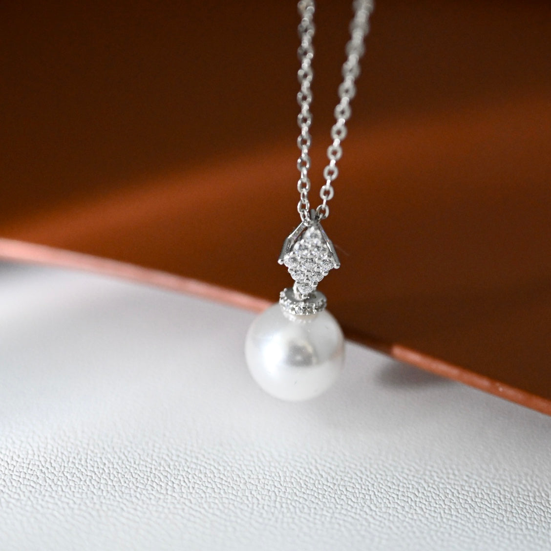 Pendant 925 Sterling Silver Accessories 10mm (Pearls Not Included)