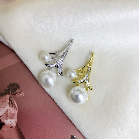 Pendant 925 Sterling Silver Accessories 4mm+8mm (Pearls Not Included)