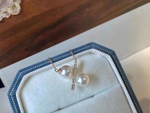 Lucky Symbol Necklace 925 Sterling Silver Accessories (Pearls Not Included)