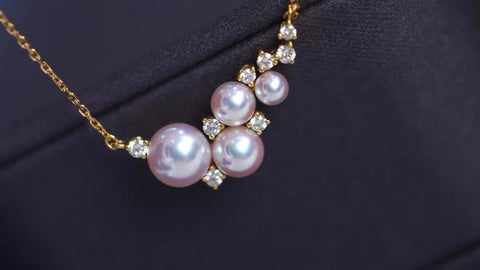 Necklace 925 Sterling Silver Accessories 6-7-8mm(Pearls Not Included)