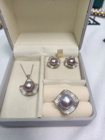 Pearl Jewelry Set