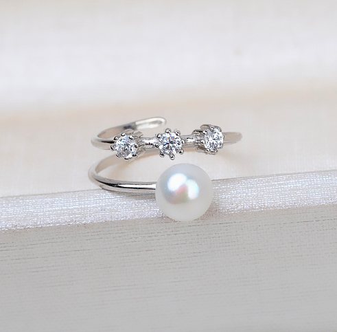 Three star open Ring