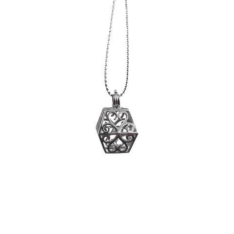 Halloween Wishing Tree Pendant Tree of Life Hollow Out DIY Pearl Cage（Not including the pearls）