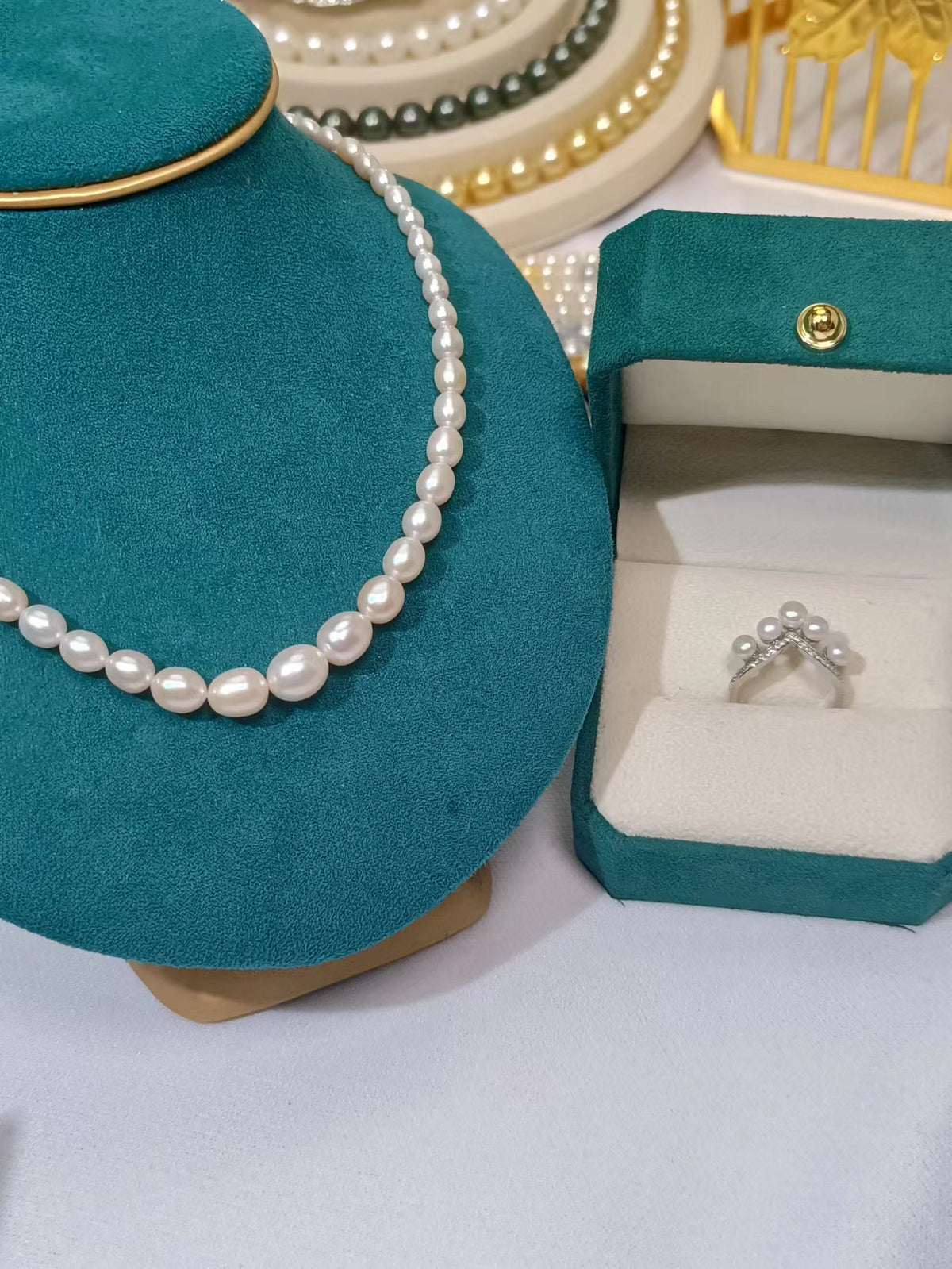 Pearl Jewelry Set