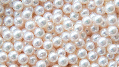 Japanese Akoya Pearls (Cold tone White Color) (End Product not oyster opening)